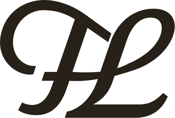 Flow with Lo cursive FL brand mark