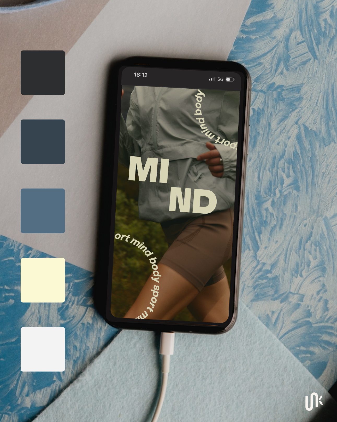 Mind Body Sport brand identity created for a mental health and sports therapy practice supporting at